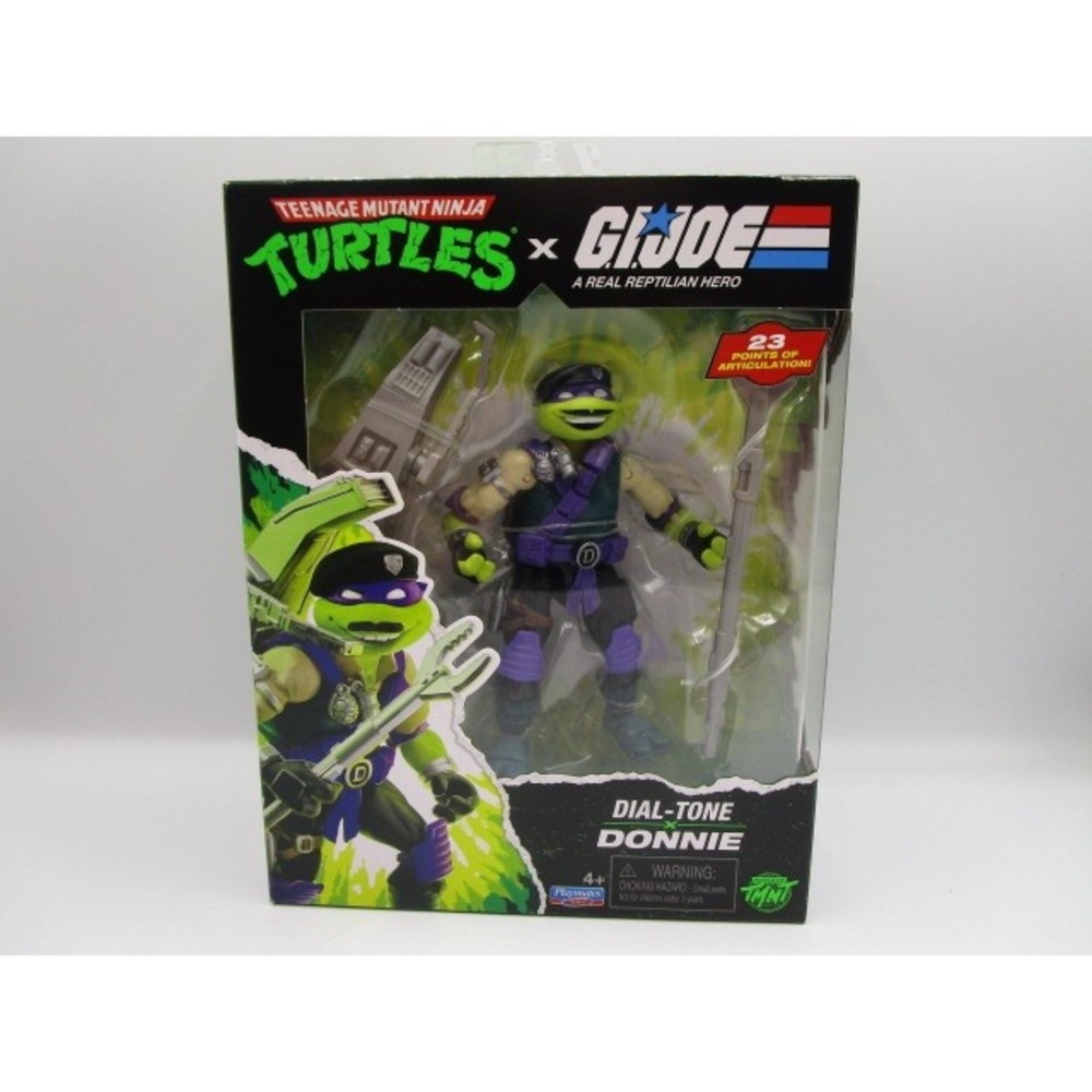 Teenage Mutant Ninja Turtles x G.I. Joe Dial-Tone x Donnie Action Figure